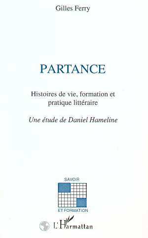 Partance, Histoires de vie, formation et pratique littéraire (9782738424235-front-cover)