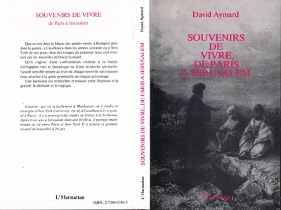 Souvenirs de vivre, Départs à Jérusalem (9782738407467-front-cover)