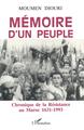 Mémoire d'un peuple, Chronique de la Résistance au Maroc (1631-1993) (9782738415929-front-cover)