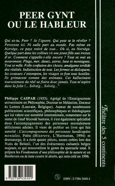 Peer Gynt ou le hableur (9782738434401-back-cover)