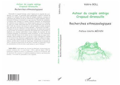 AUTOUR DU COUPLE AMBIGU CRAPAUD-GRENOUILLE, Recherches ethnozoologiques (9782738495662-front-cover)