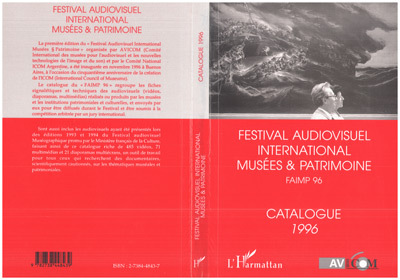 Festival audiovisuel international, musées, patrimoine - Catalogue 96 (9782738448439-front-cover)