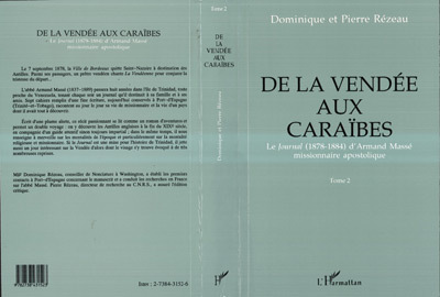 De la Vendée au Caraibes, Le journal (1878-1884) d'Armand Masse, missionnaire apostolique - Tome 2 (9782738431523-front-cover)