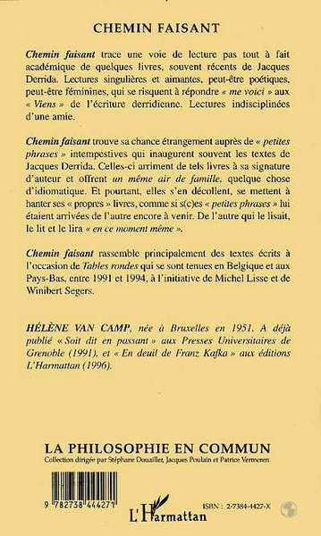 Chemin faisant avec Jacques Derrida (9782738444271-back-cover)