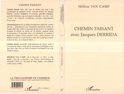 Chemin faisant avec Jacques Derrida (9782738444271-front-cover)