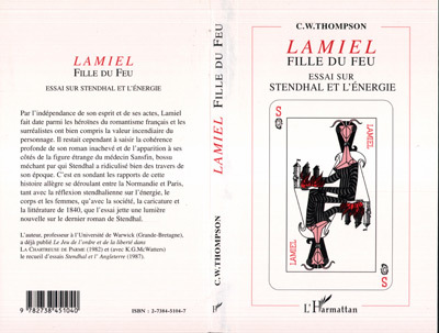 Lamiel fille du feu, Essai sur Stendhal et l'énergie (9782738451040-front-cover)