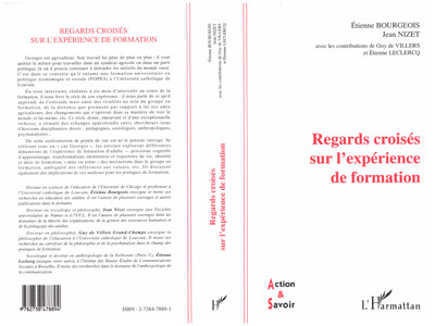 REGARDS CROISES SUR L'EXPERIENCE DE FORMATION (9782738478894-front-cover)