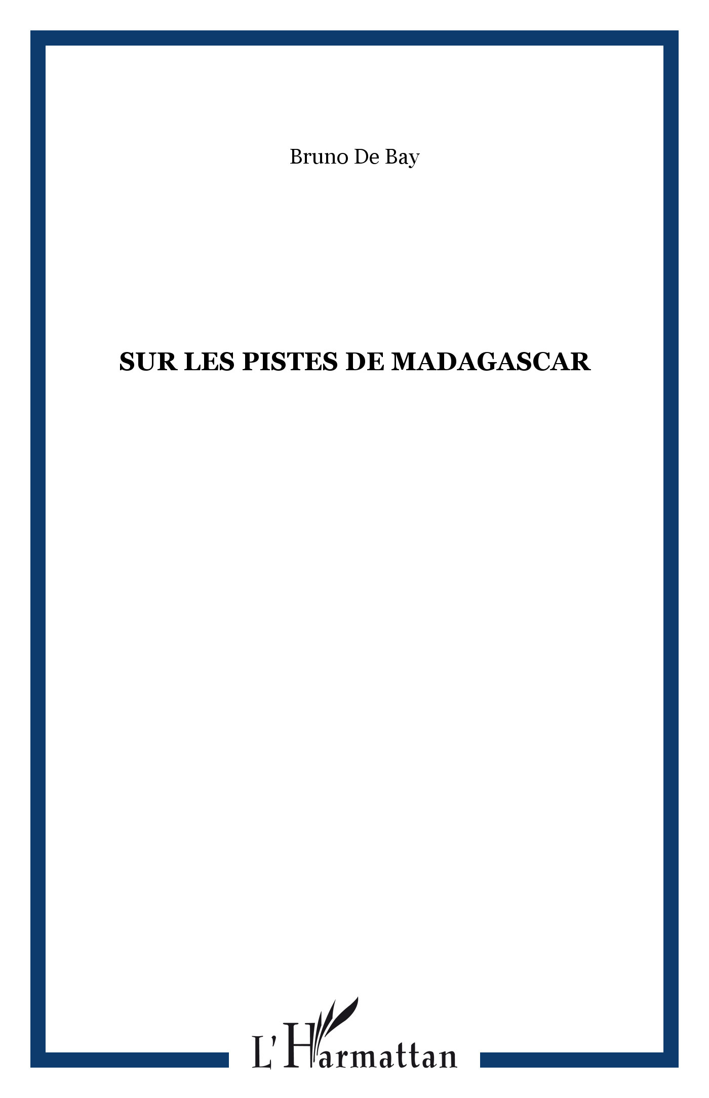 Sur les pistes de Madagascar (9782738433169-front-cover)