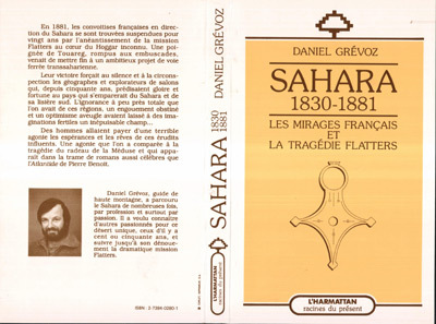 Sahara 1830-1881: les mirages français et la tragédie Flatters (9782738402806-front-cover)