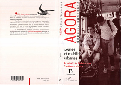 Agora - Débats / Jeunesses, Jeunes et mobilité urbaines (9782738468970-front-cover)