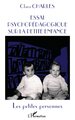 ESSAI PSYCHOPEDAGOGIQUE SUR LA PETITE ENFANCE, Les petites personnes (9782738472847-front-cover)