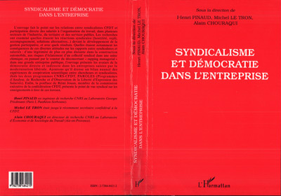 SYNDICALISME ET DEMOCRATIE DANS L'ENTREPRISE (9782738484215-front-cover)