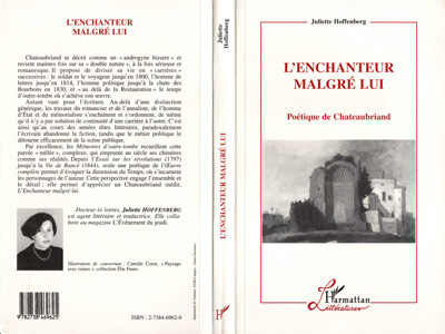 L'enchanteur Malgré Lui, Poétique de Chateaubriand (9782738469625-front-cover)