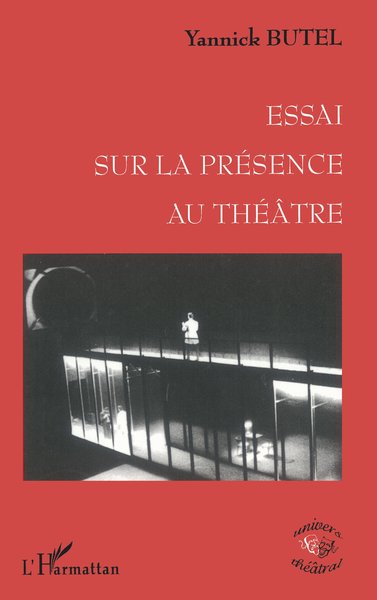 Essai sur la présence au théâtre (9782738493330-front-cover)