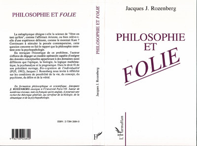 Philosophie et folie (9782738426840-front-cover)