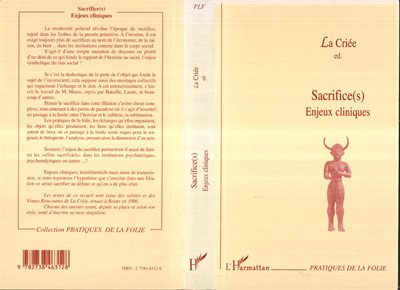 Sacrifice(s), Enjeux Cliniques (9782738463128-front-cover)