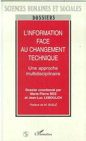 L'information face au changement technique, Une approche multidisciplinaire (9782738421722-front-cover)