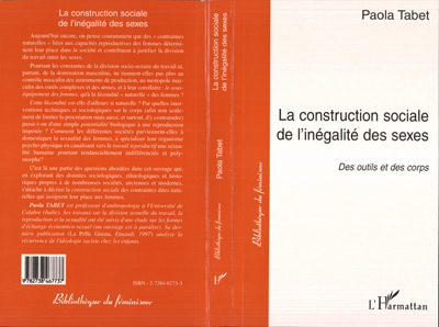 La Construction Sociale de l'inégalité des Sexes (9782738467737-front-cover)