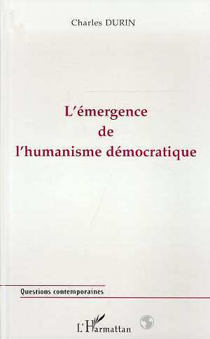 L'émergence de l'humanisme Démocratique (9782738468727-front-cover)