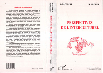 Perspectives de l'interculturel (9782738429599-front-cover)