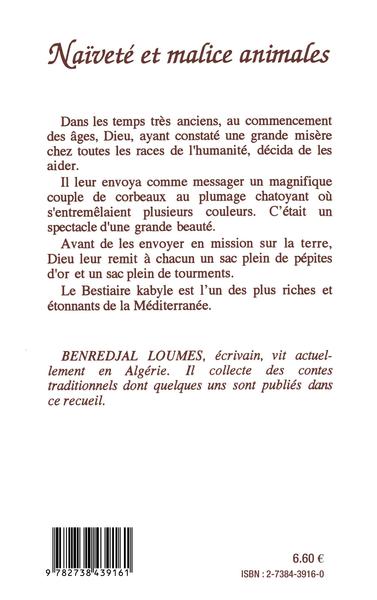 Naïveté et malice animales (9782738439161-back-cover)