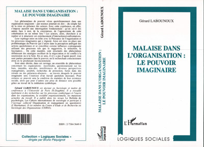 MALAISE DANS L'ORGANISATION : LE POUVOIR IMAGINAIRE (9782738456496-front-cover)