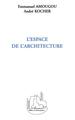 L'espace de l'architecture (9782738486134-front-cover)