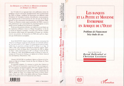 Les banques et la petite et moyenne entreprise en Afrique de l'Ouest, Problèmes de financement - Seize études (9782738436269-front-cover)