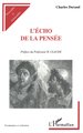 L'écho de la Pensée (9782738469038-front-cover)