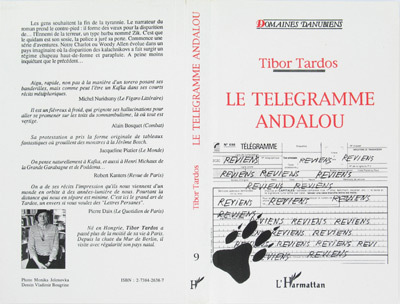Le télégramme Andalou, suivi de Levrier Afghan (9782738426383-front-cover)
