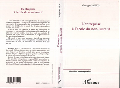 L'ENTREPRISE A L'ECOLE DU NON-LUCRATIF (9782738482990-front-cover)