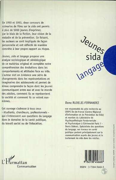 Jeunes SIDA langage (9782738456687-back-cover)