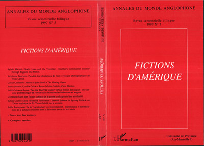 Annales du Monde Anglophone, Fictions d'Amérique (9782738454515-front-cover)