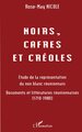 Noirs, cafres et créoles, Etudes de la représentation du non blanc réunionnais (9782738446152-front-cover)