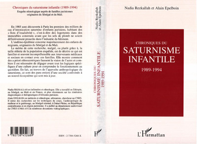 Chroniques du saturnisme infantile 1989-1994 (9782738452689-front-cover)