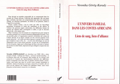 L'univers familial dans les contes africains, Liens de sang, lien d'alliance (9782738457110-front-cover)