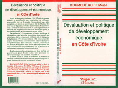 Dévaluation et politique de développement économique en Côte d'Ivoire (9782738436856-front-cover)
