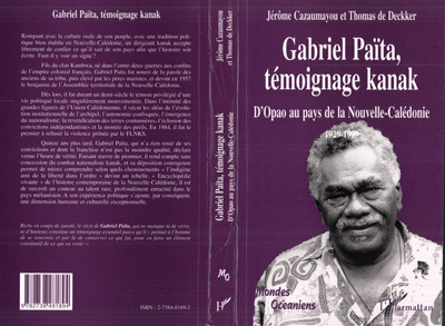 GABRIEL PAÏTA, TÉMOIGNAGE KANAK, D'Opao au pays de la Nouvelle-Calédonie (9782738481894-front-cover)
