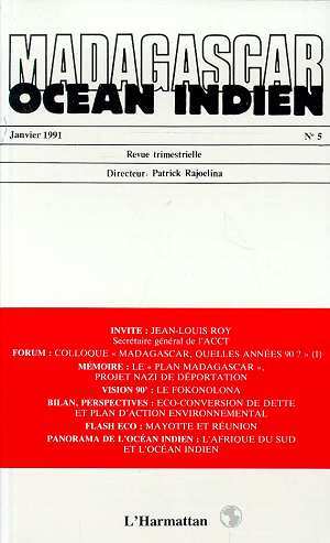 Madagascar Océan Indien n°5 (9782738410085-front-cover)