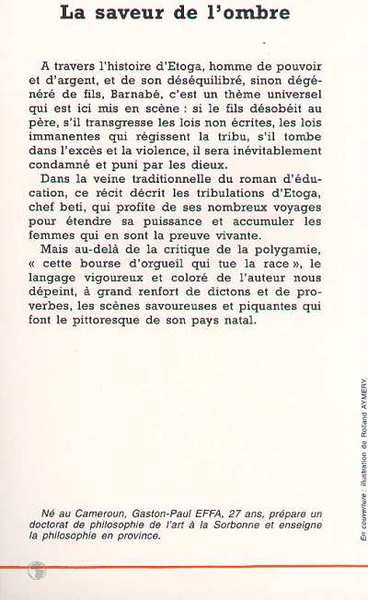 La saveur de l'ombre (9782738416728-back-cover)