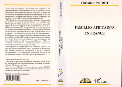 Familles africaines en France (9782738449528-front-cover)