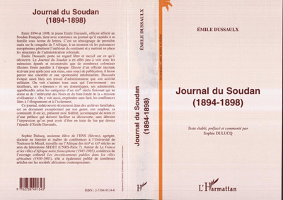 JOURNAL DU SOUDAN (1894-1898) (9782738491343-front-cover)