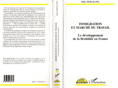 L'immigration et Marché du Travail, Le développement de la flexibilité en France (9782738469175-front-cover)