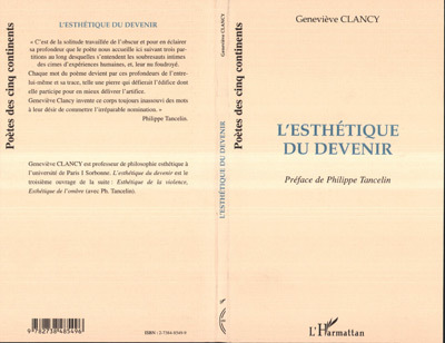 L'ESTHETIQUE DU DEVENIR (9782738485496-front-cover)