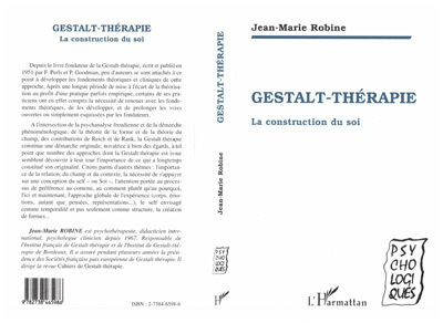Gestalt-Therapie, La construction du soi (9782738465986-front-cover)