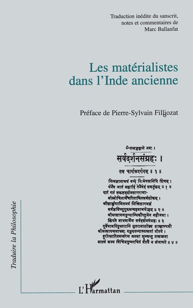LES MATERIALISTES DANS L'INDE ANCIENNE (9782738456441-front-cover)