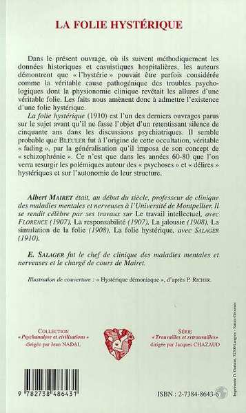 LA FOLIE HYSTERIQUE (9782738486431-back-cover)