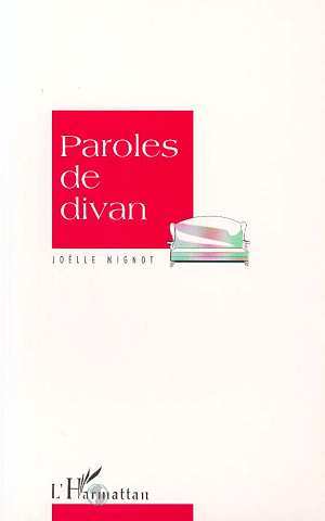 Paroles de divan (9782738432964-front-cover)