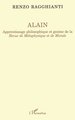 Alain, Apprentissage philosophique et genèse de la Revue Métaphysique et de Morale (9782738436016-front-cover)