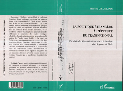 LA POLITIQUE ÉTRANGÈRE À L'ÉPREUVE DU TRANSNATIONAL, Une étude des diplomaties française et britannique dans la guerre du Golfe (9782738484000-front-cover)